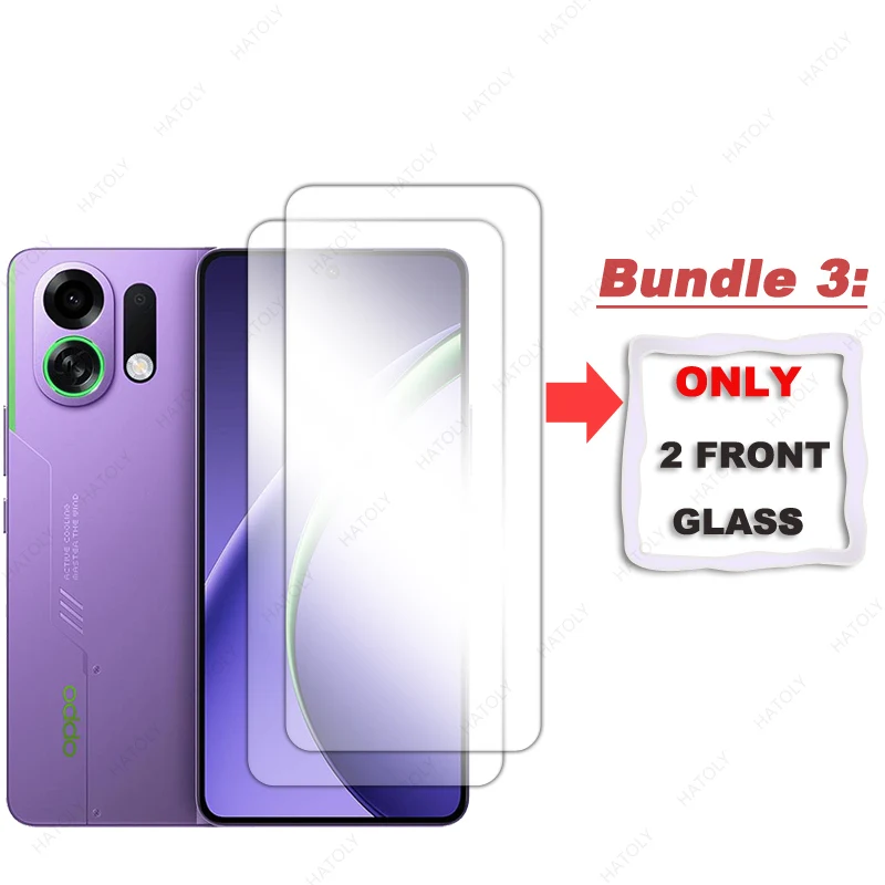 4-in-1 HD Clear Protective Glass & Lens Protector Set