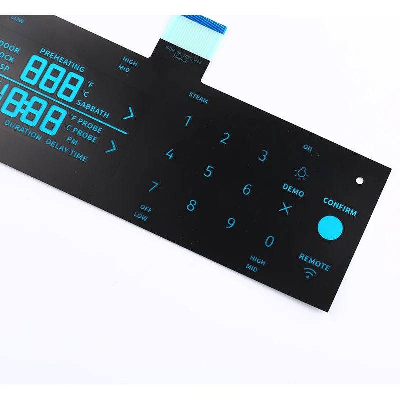 Direct Sale Silkscreen Printing Metal Membrane Keypads
