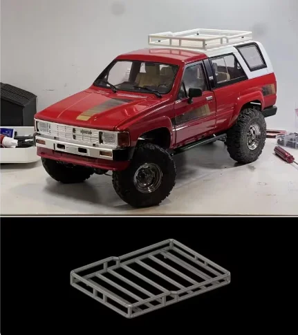 Rolling cage Luggage Rack Roof Rear BUmper RC4WD Trail