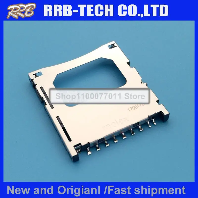 

5pcs/lot 67600-8001 676008001 Push-Push Type SD card seat 100% New and Original