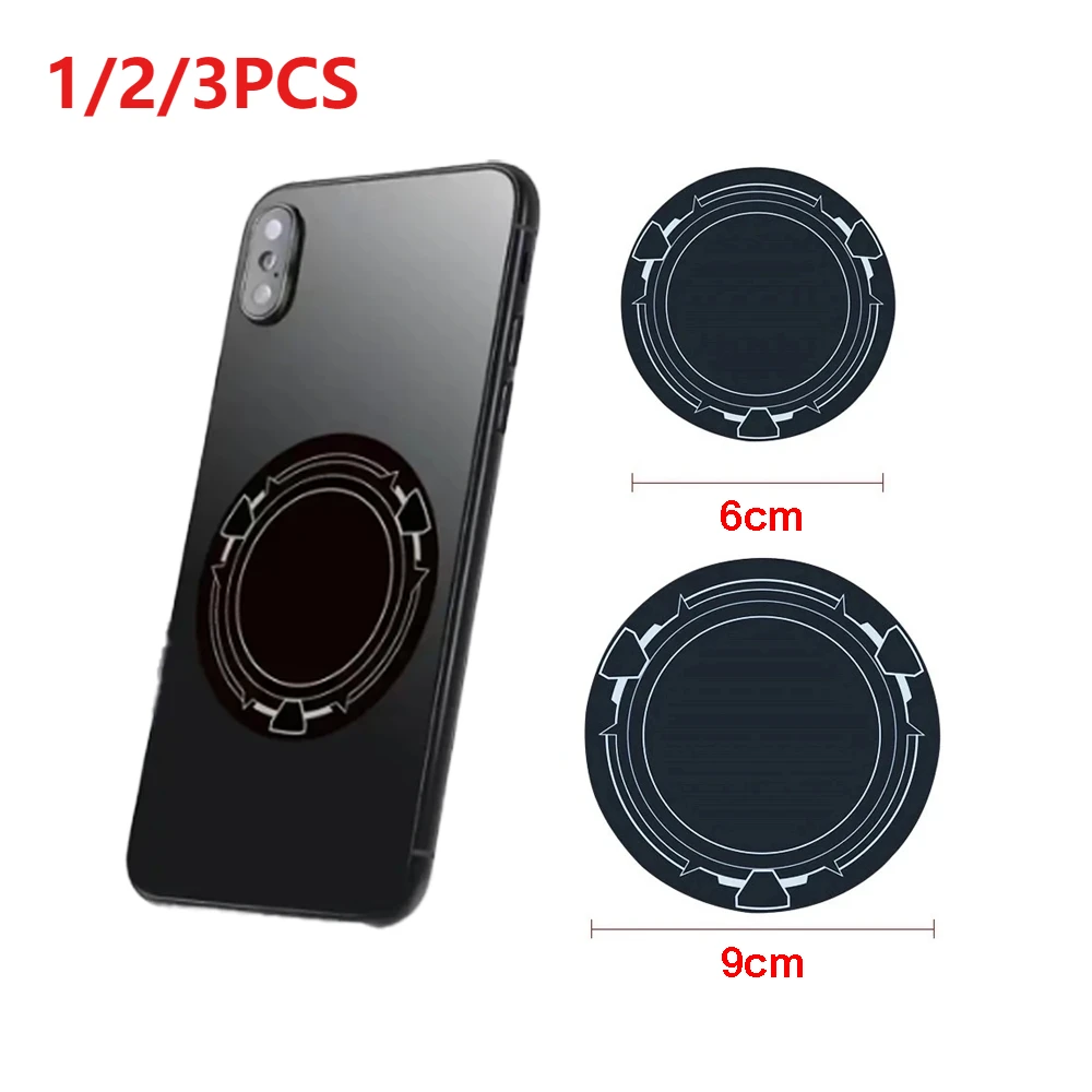 Magnetic Metal Plate Ring for Car Holders - Universal Tablet Stand Accessory