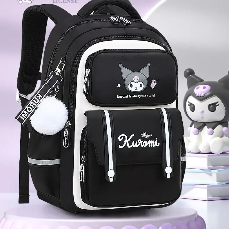 thumbnail image 1 of Mochila escolar Cinnamoroll para niñas, Sanrio, Kawaii, Kuromi, My Melody, dulce y linda caricatura de anime, ligera, regalo para niños, 1 of 5