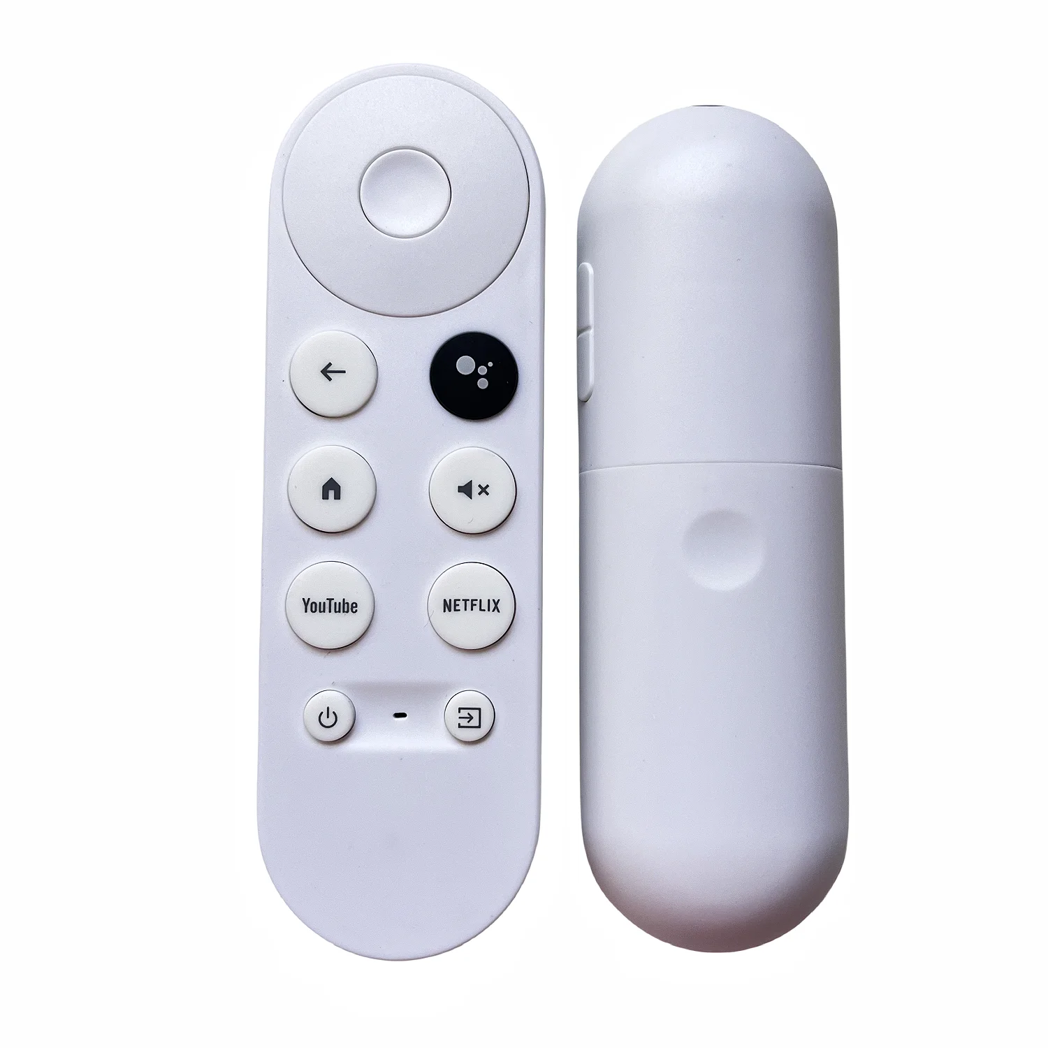 Telecomando Sostitutivo Per Google Chromecast Con Google Tv (4K)-Streaming Stick Entertainment Con Ricerca Vocale-Neve