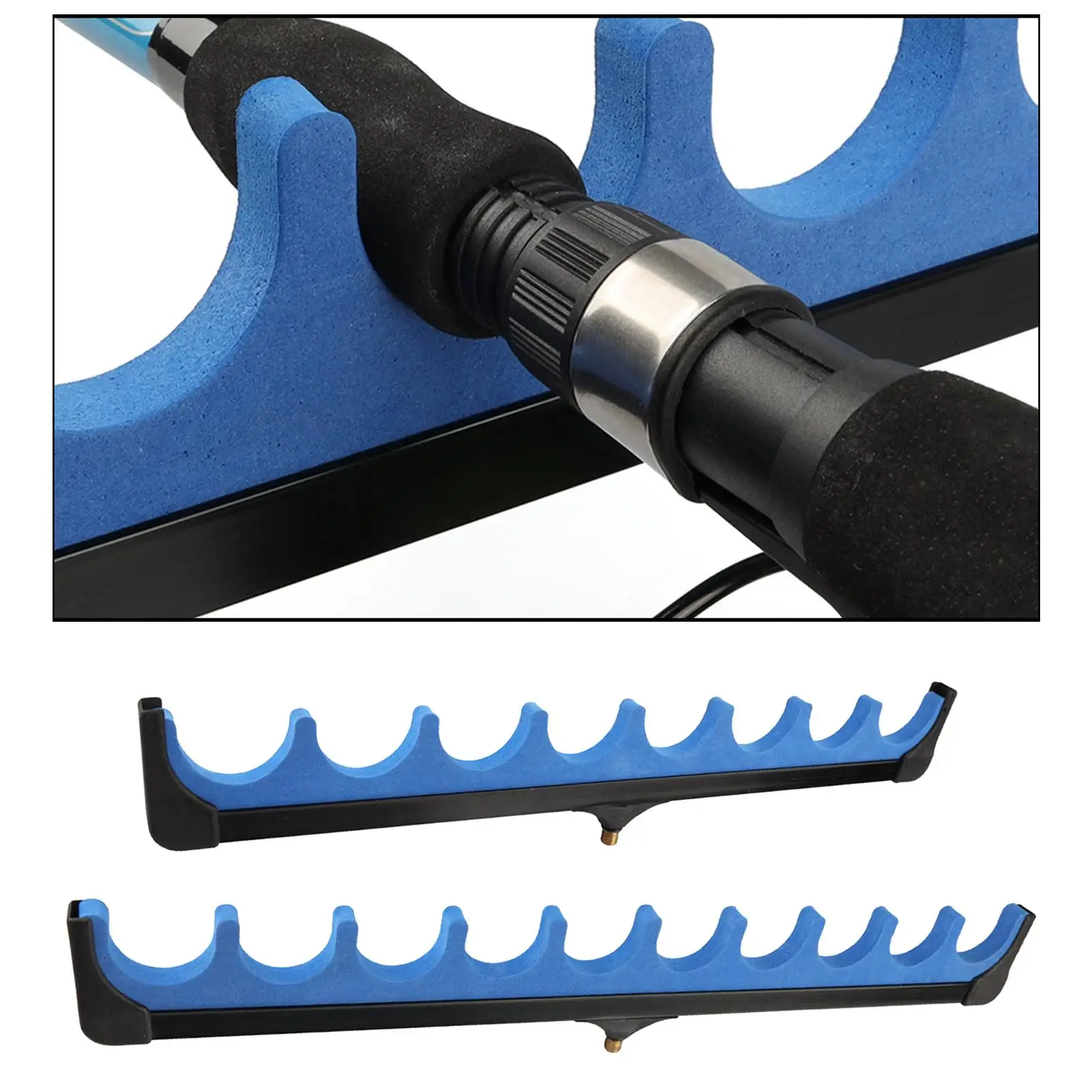Fishing Rod Holder Screw-in Fishing Tripod Universal 9.3mm Screws Pole Rest Head Replacement Carp Tackles Accessories