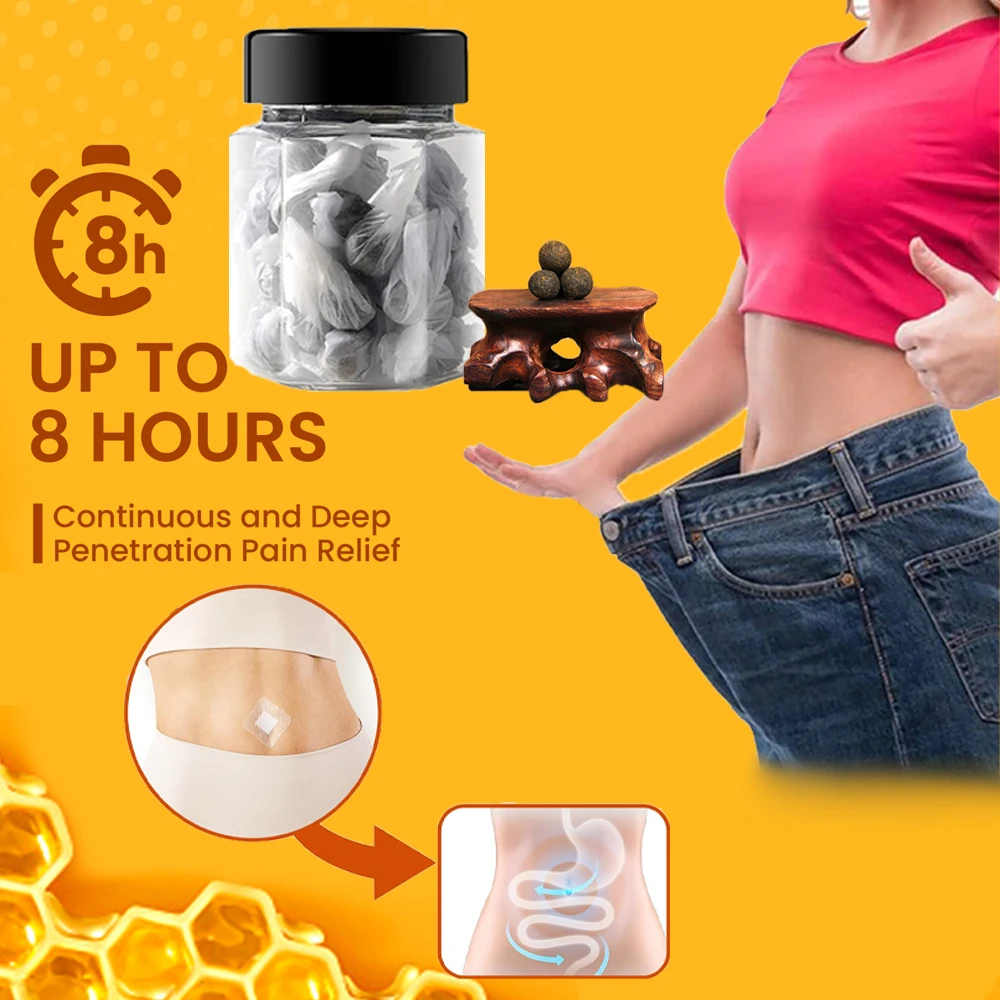 Bee Venom Patches Fast Burning Bee Venom Slimming Patch Improve Stomach Fat Detox Sticker Firming Sagging Skin Treatment Sticker