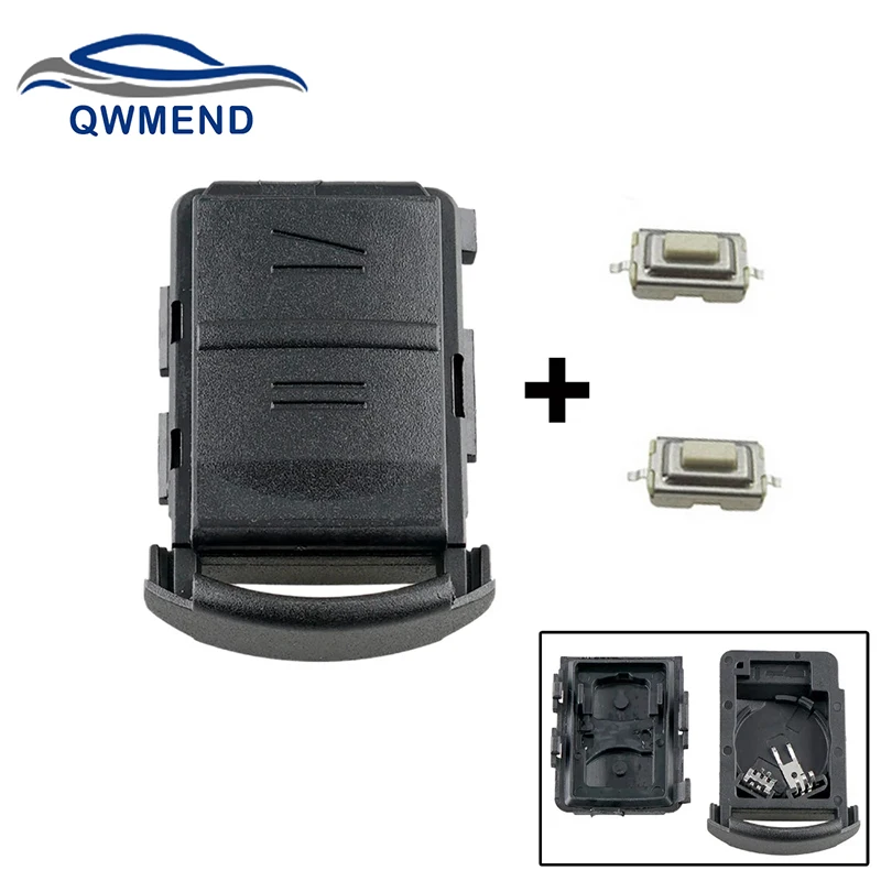 Qwmend Remote Key Case Shell Per Opel Vauxhall Corsa C Meriva Astra H J G D Combo Key Fob Covers Auto Key Accessori Per Auto
