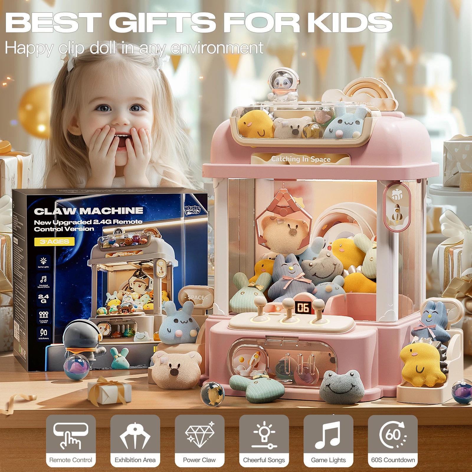 Clip Doll Game Machine Clip doll machine