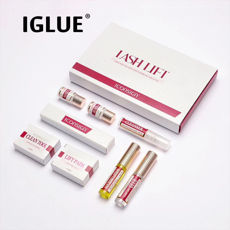 Iconsign Lava Lash Brow Lift Kit Impermeabile Di Lunga Durata Estensioni Delle Ciglia Finte Forniture Strumenti Per Il Trucco Set Di Sollevamento Dell