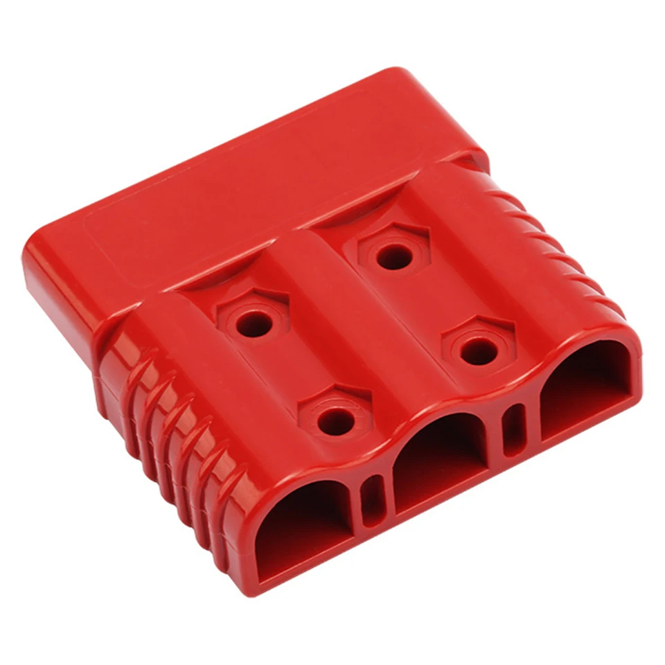 2X Connettore Di Alimentazione Anderson 175 Amp, Spina Terminale Per Batteria, Grigio E Rosso, Placcato Argento, Per Veicoli Elettrici E Applicazioni Ad Alta Potenza