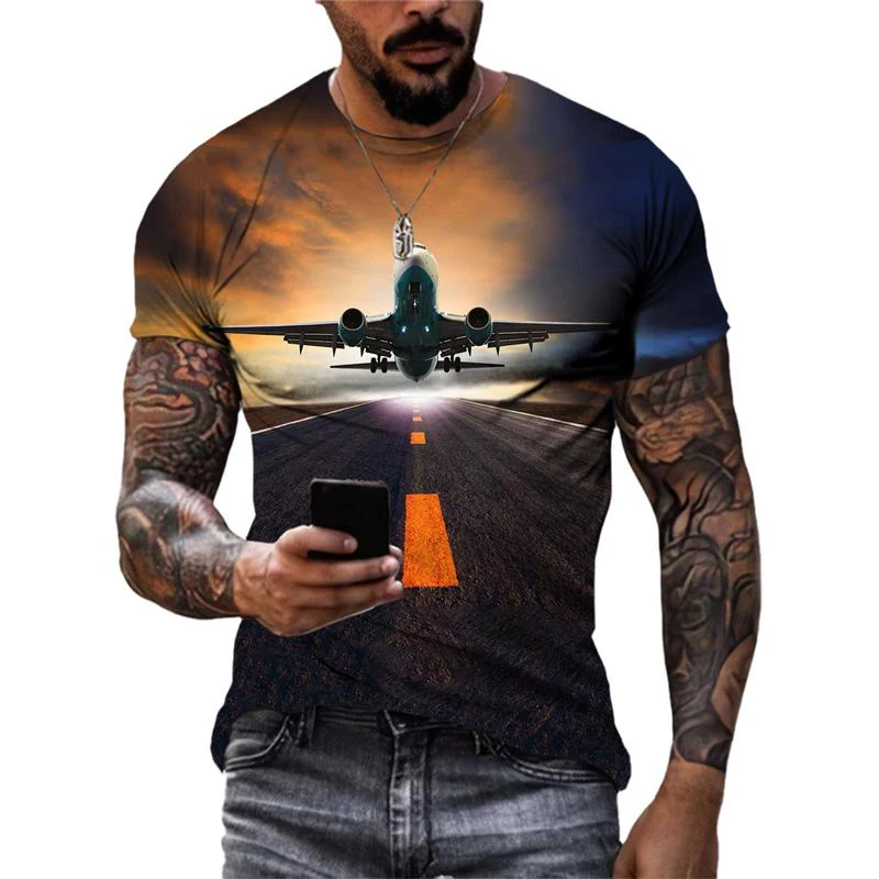 Casual Short Sleeve 3D Print T Shirt for Men and Women
