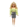 1/6 BJD Doll Clothes For Barbie Doll Outfits Puff Sleeve Shirt Skirt Shorts For Barbie Clothes 11.5" Dollhouse Accessories Toys 3