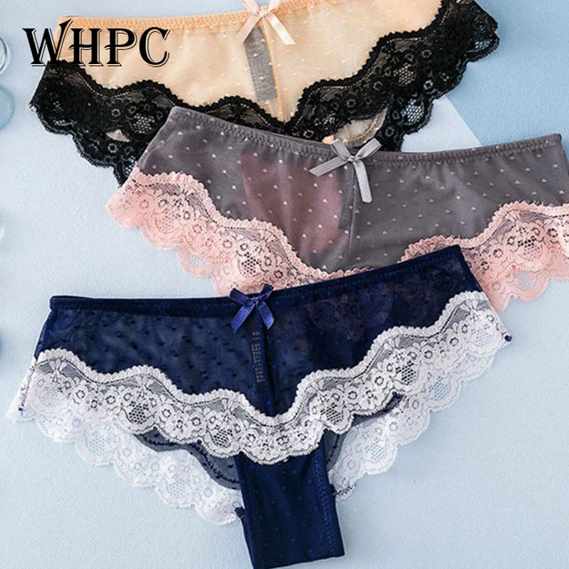 Lace Ruffles Women for Lingerie Wide Waist Fashion Panties Ladies