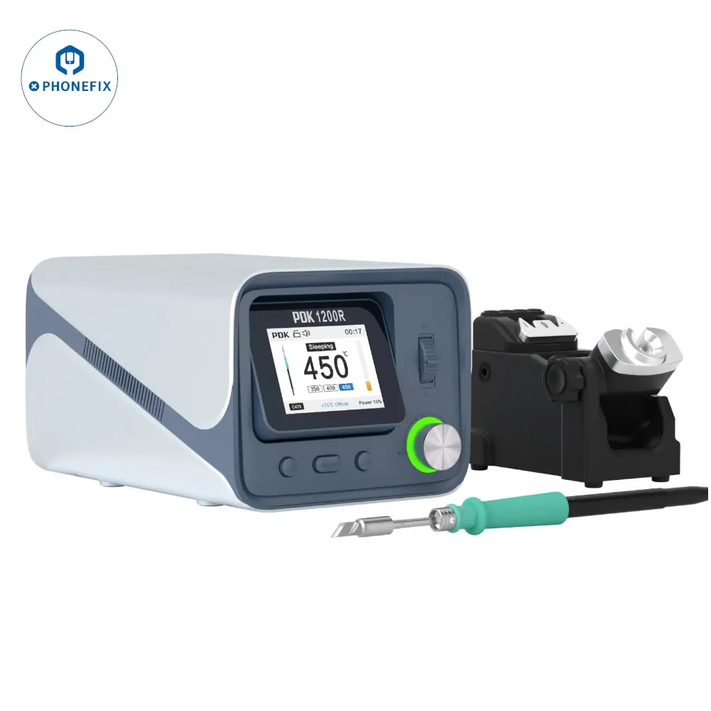 I2C PDK1200R 400W Intelligent Soldering Station T470 Handle Welding Tips for Tablet Phone Repair BGA SMD Welding Rework Station