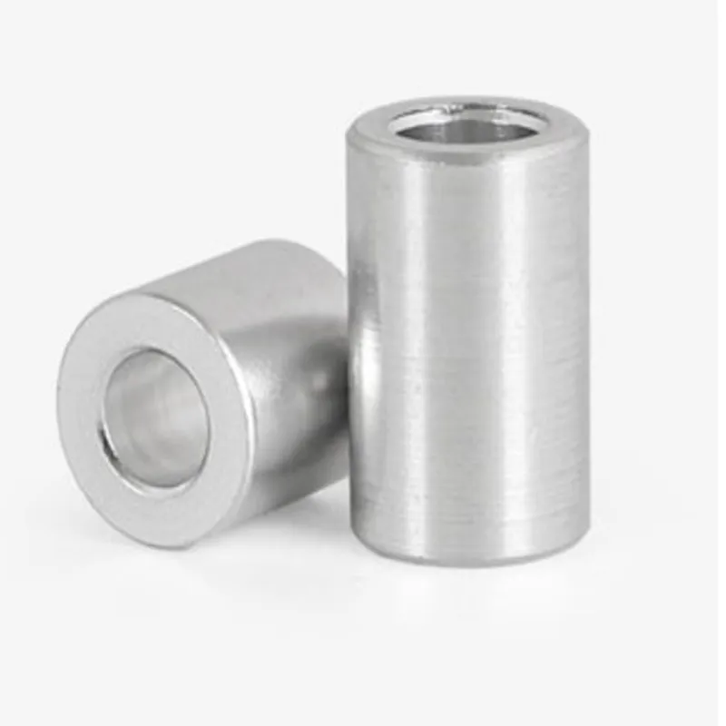 Aluminum Washers 5pcs-10pcs/Lot Aluminum Bushing Gasket No thread standoff spacer M2-M12