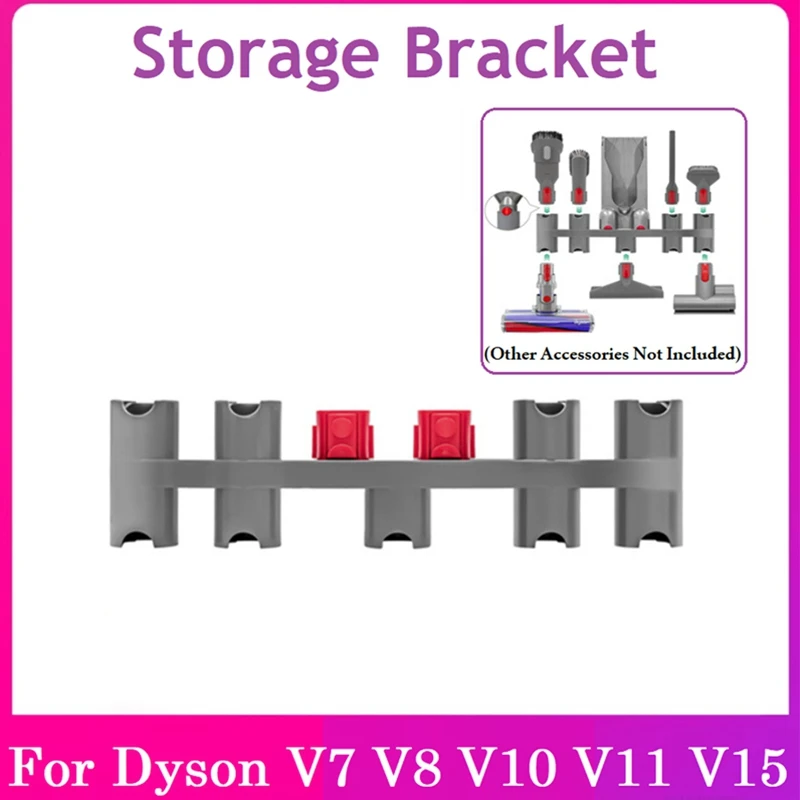 

Сменный держатель для пылесоса Dyson V7 V8 V10 V11 V15, стойка для хранения с девятью отверстиями, насадка, док-станция, инструменты