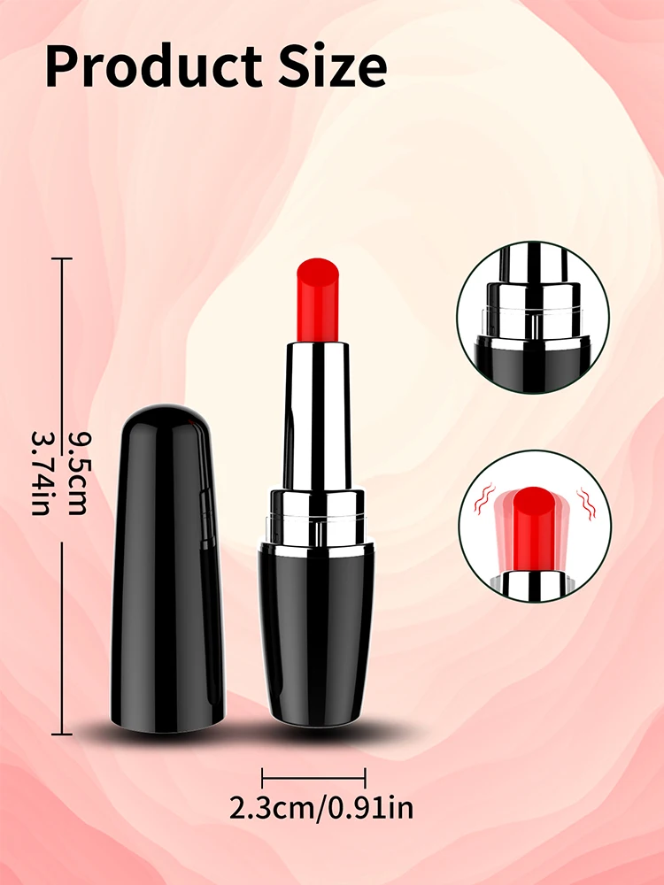 Læbestift vibrator til kvinder mini finger vibrator stimulator_voghion.com