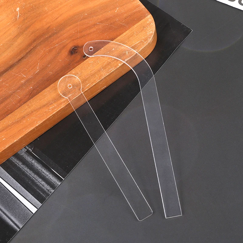 5*Transparent Acrylic Earring Try On Stick Forecast Shop Special Tool Ear Stud Jewelry Trial Display Holder Rack for Live Stream