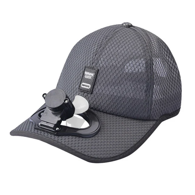 Summer Fan Cooling Baseball Cap Usb 