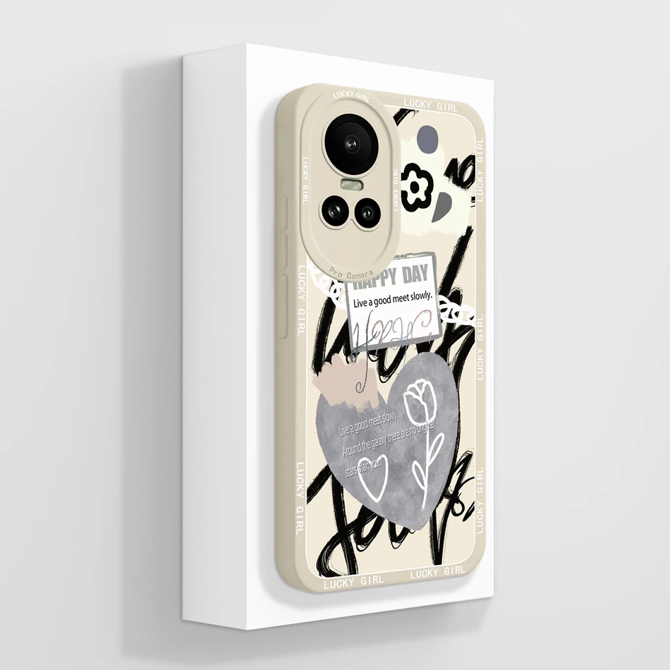 Cute Panda Liquid Silicone Back Cover with Camera Protection