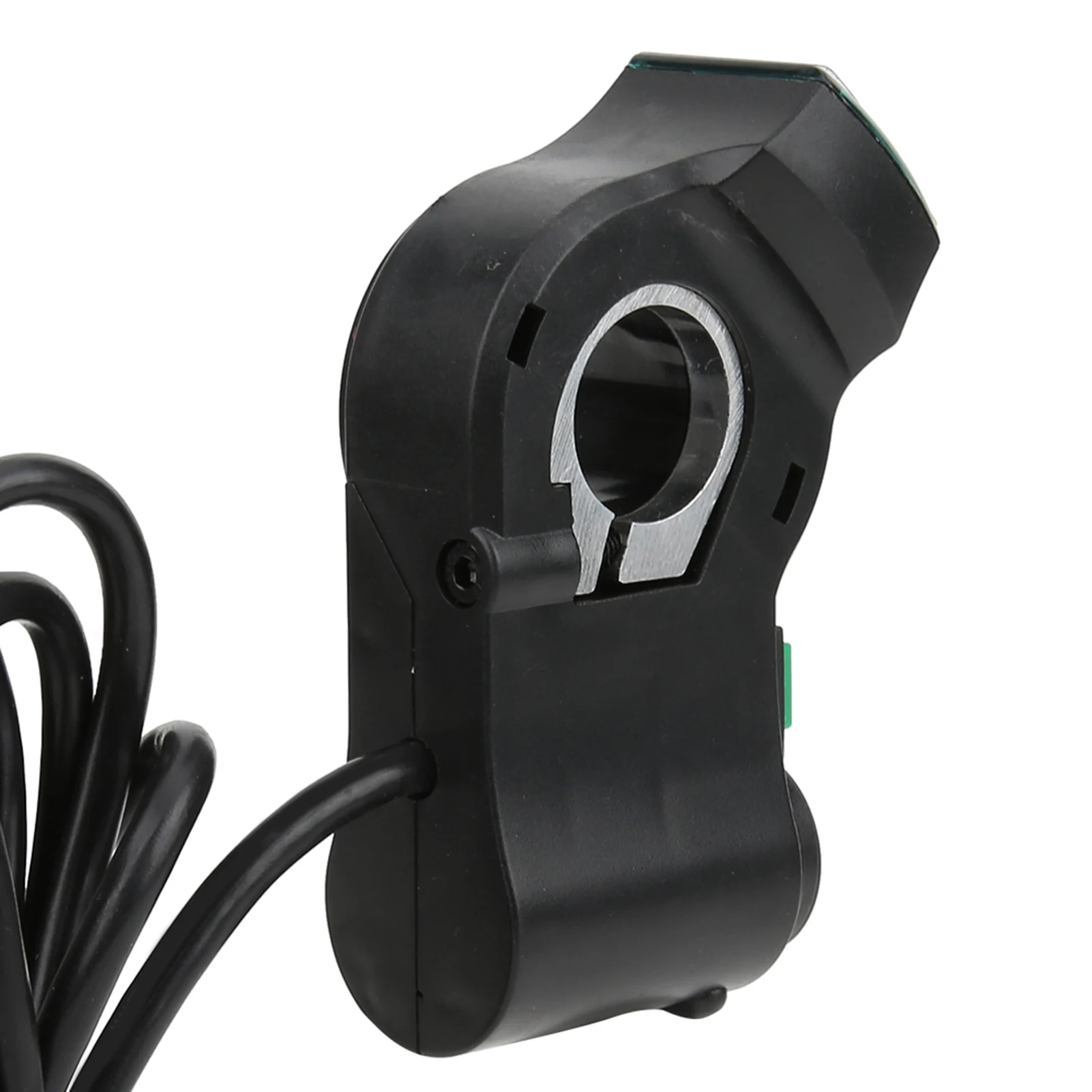 Electric Throttle Grip Red Screen Thumb Cruising and Switch Accessory for Electric Bike Black