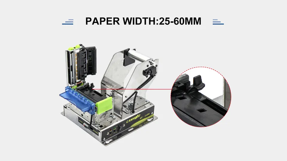 ZXY Cashino KP-210H 2inch 58mm Thermal Ticket Printer Module for