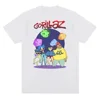 Music Band Gorillazs Punk Rock Print T Shirt 90s Casual Fashion Short Sleeve Plus Size T Shirt Unisex 4