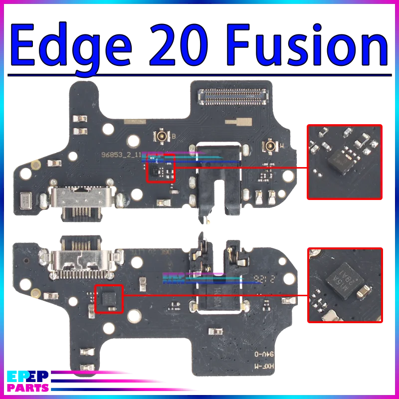USB Dock Connector Fast Port for Motorola Moto Edge 20 30 X30 S30 + 2020 2021 2022Fusion Lite Pro Neo Ultra Charging Board