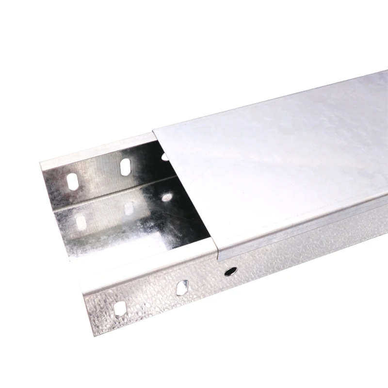 China Professional factory high quality 100*50mm flexible metal Galvanized cable trunking