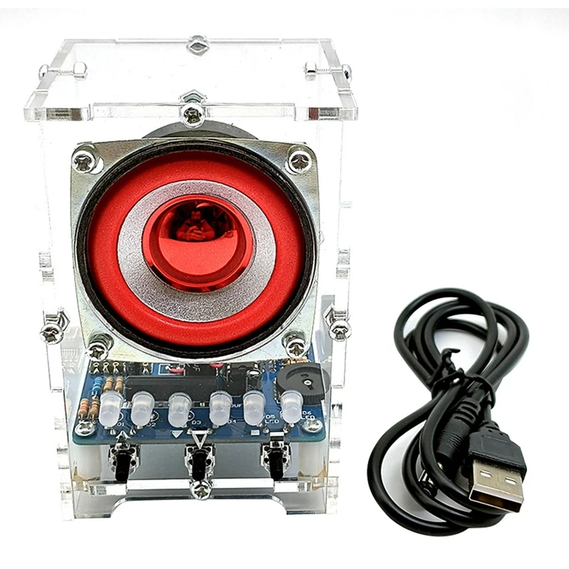 

Bluetooth динамик DIY наборы усилитель Набор для обучения практики + Индикатор уровня 1 комплект