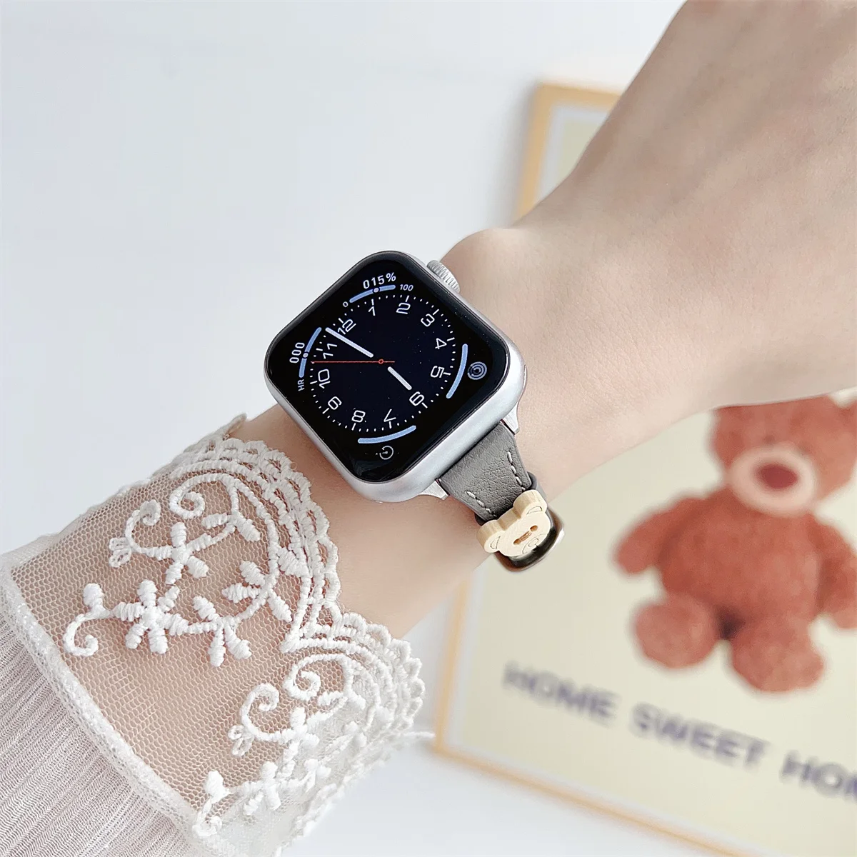 Watch Band For iWatch 42/44/45/46/49mm 38/40/41mm PU leather Fashion Watch Strap for Watch Series Ultra2 Series 10/9/8/7/6/5/4/3/2/1_voghion.com