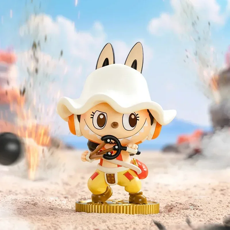 POP MART LABUBU THE MONSTERS x One Piece Series Blind Box Toys Kawaii Anime Action Figure Surprise Mystery Box Dolls Girls Gift