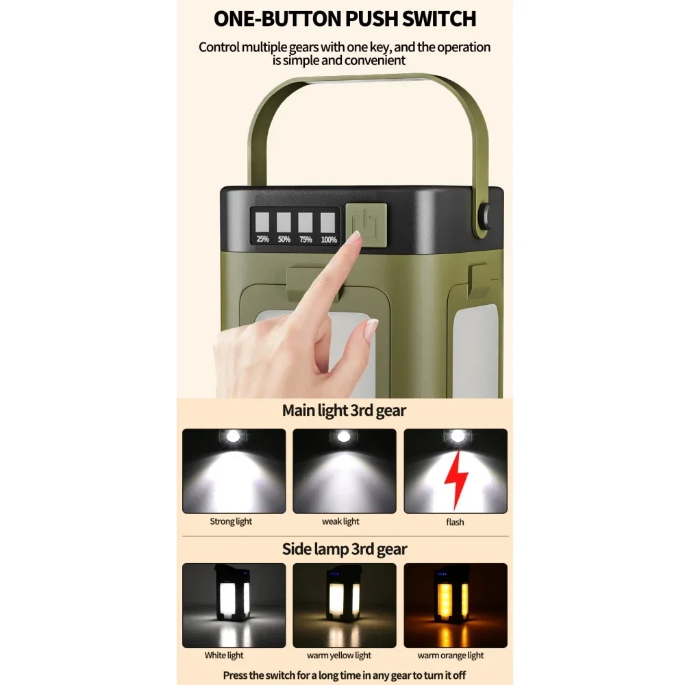 Solar Camping Hanging Light 5