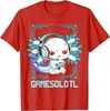 Axolotl Gaming Kids Boys Girls Kawaii Anime Video Game Pew Gamer T-Shirt Gift Cute Gamesolotl Graphic Tee Tops Teens Clothes 6