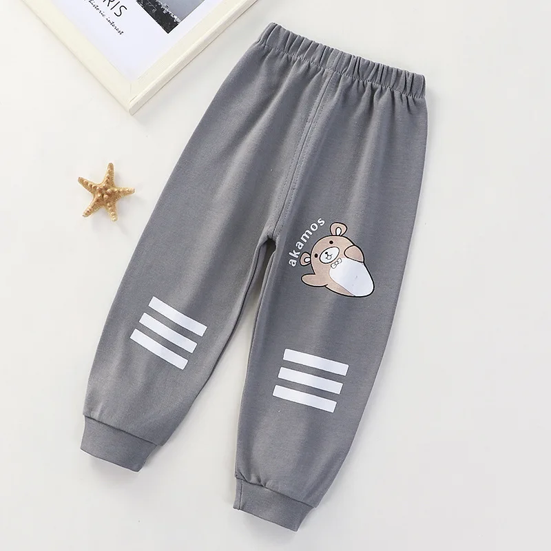 Boys Sport Warm Pants For 2-6 Yeas Solid Boys Girls Casual Sport Pants Jogging Enfant Garcon Kids Children Trousers DS29