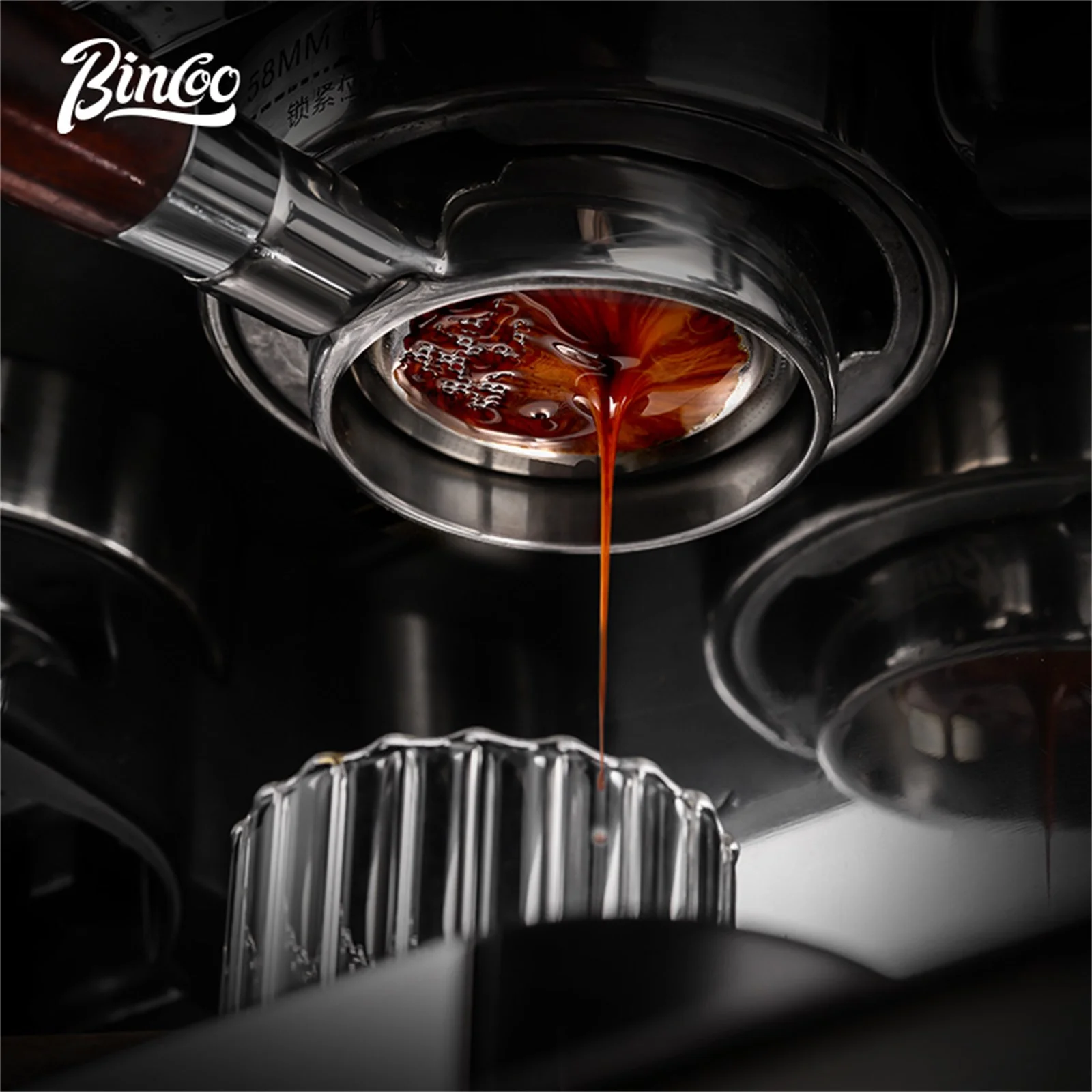 BINCOO القهوة اسبريسو سلة المرشح الدقة 51/58.5 ملل...