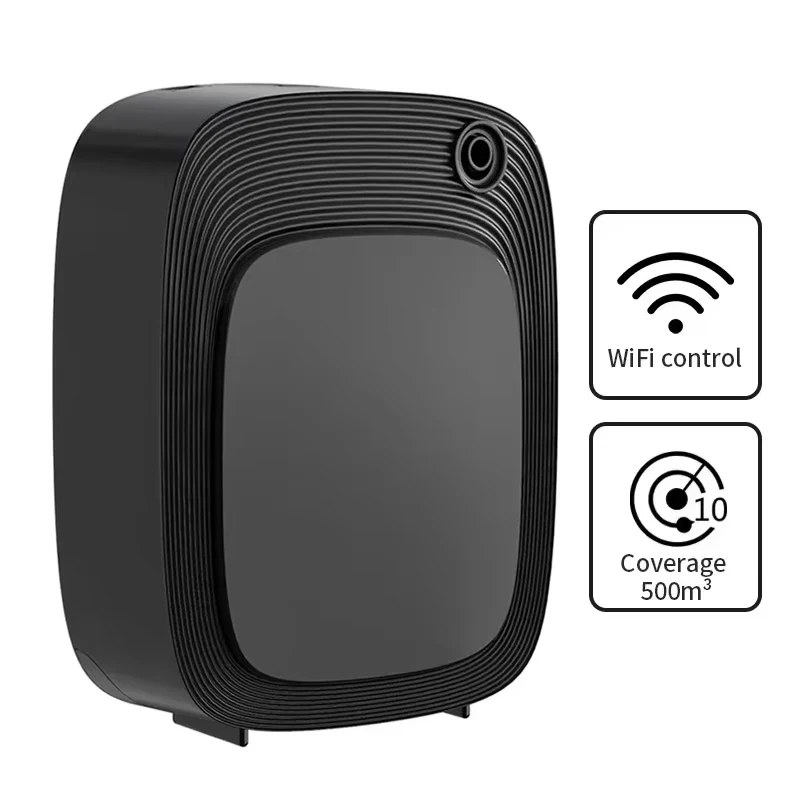 500m³ Aroma Diffuser Wifi Smart Home Fragrance Hotel Air Freshener Auto Flavoring Timing Room Aromatizer Essential Oil Diffuser 1