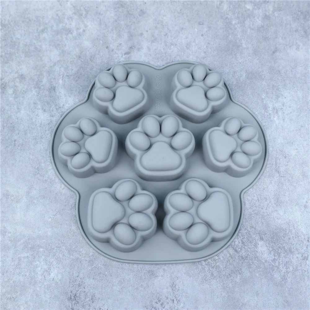 Paw Print Silicone Mold for Multi-Purpose Treats and Creations