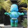 Entertaining 4mH Inflatable Dinosaur Cartoon Mascot For Outdoor Party Event Exhibition/Advertising Made By Ace Air Art 3