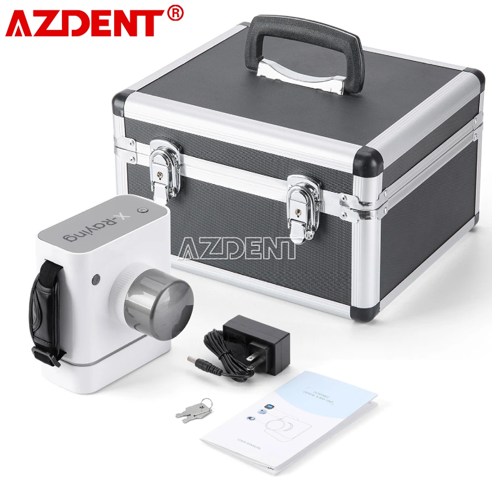 

AZDENT Dental Portable X Ray Unit High Frequency X-Ray Machine Lab Imaging System Dentistry Equipment Tools