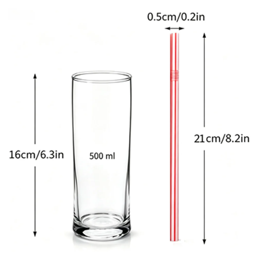 Eco-Friendly Reusable Drinking Straw for Celebrations and Smoothies