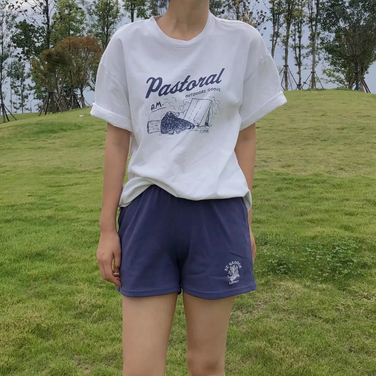 Short Women 2021 Summer Brandy Beach Casual London Y2k Graphics Female Elastic Skinny Slim Cotton Shorts Harajuku Korean Style american eagle shorts