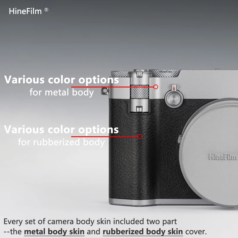Fuji GFX100RF 스킨 카메라 용 Hinefilm 스킨 fujifilm GFX100 RF 투명 보호 스킨 용 투명 스티커 랩 커버