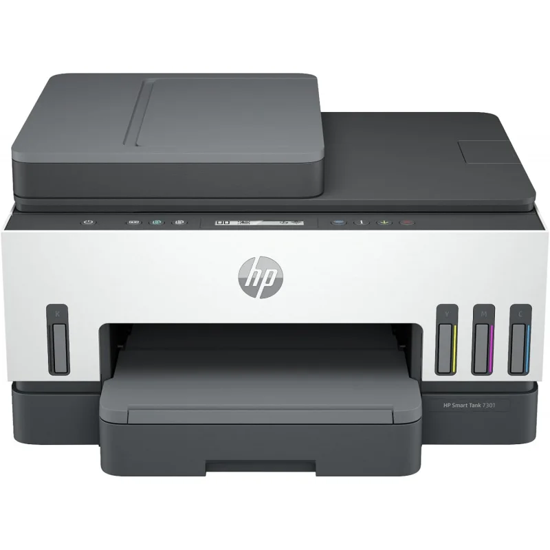 

HP Smart -Tank 7301 беспроводной универсальный картридж для принтера с чернилами, до 2 лет работы с чернилами, мобильная печать, сканирование, копирование, автом