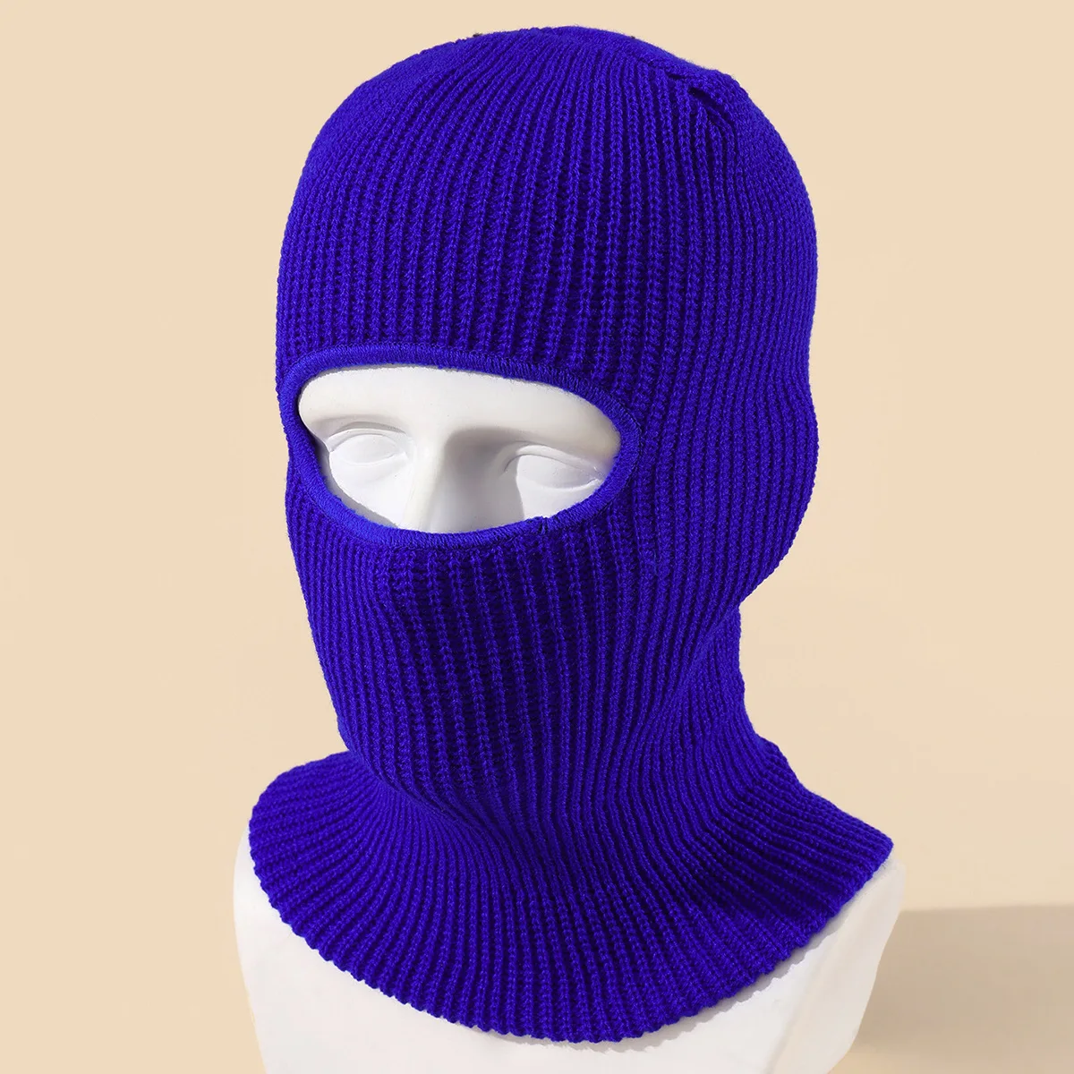 Coole Frauen Männer Winter Ski Radfahren Mütze Hüte Mütze Sport Voll gesichts abdeckung Sturmhaube Strick mütze Hut Gesichts masken für Frauen Männer – Detail 12