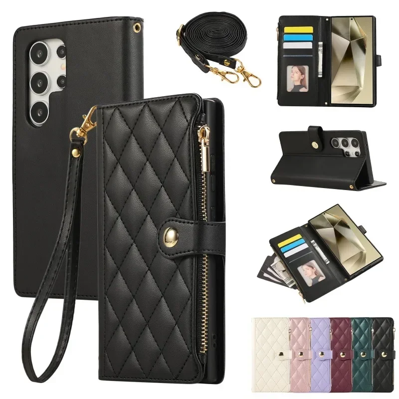 Sleek Crossbody Wallet Phone Case with Premium Design