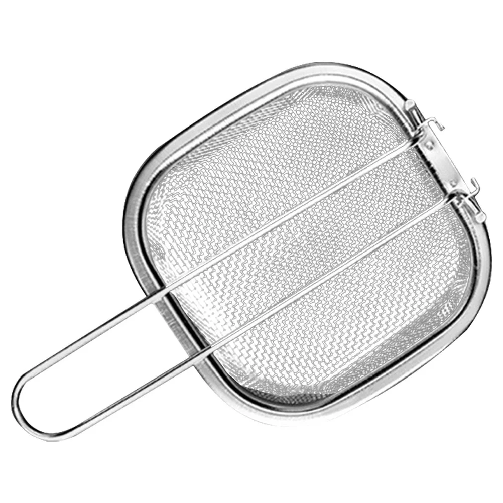 

Oil Residue Net Scampi Fries Colander French Fry 304 Stainless Steel Kitchen Strainer