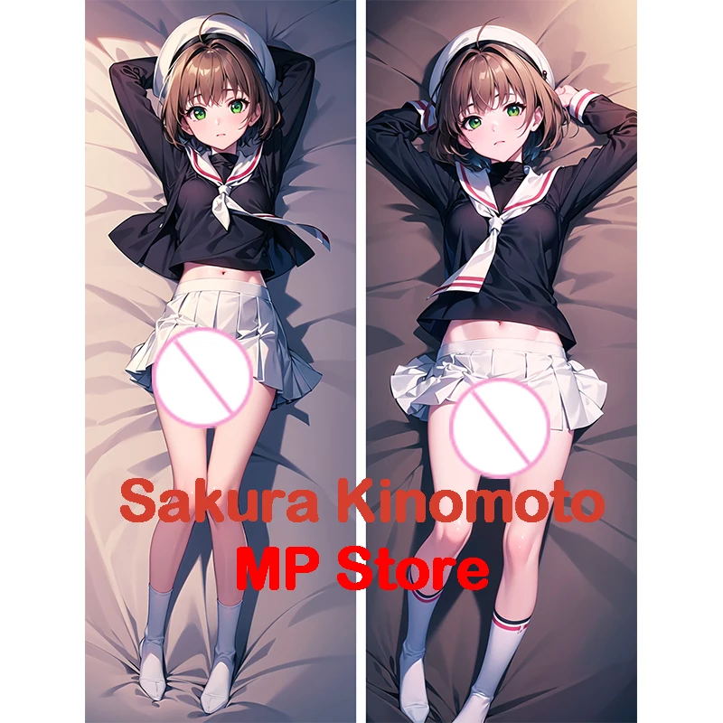 

Dakimakura Sakura Kinomoto (CardcaptorSakura) Double-sided anime life-size hugging pillowcase Adult pillows cover