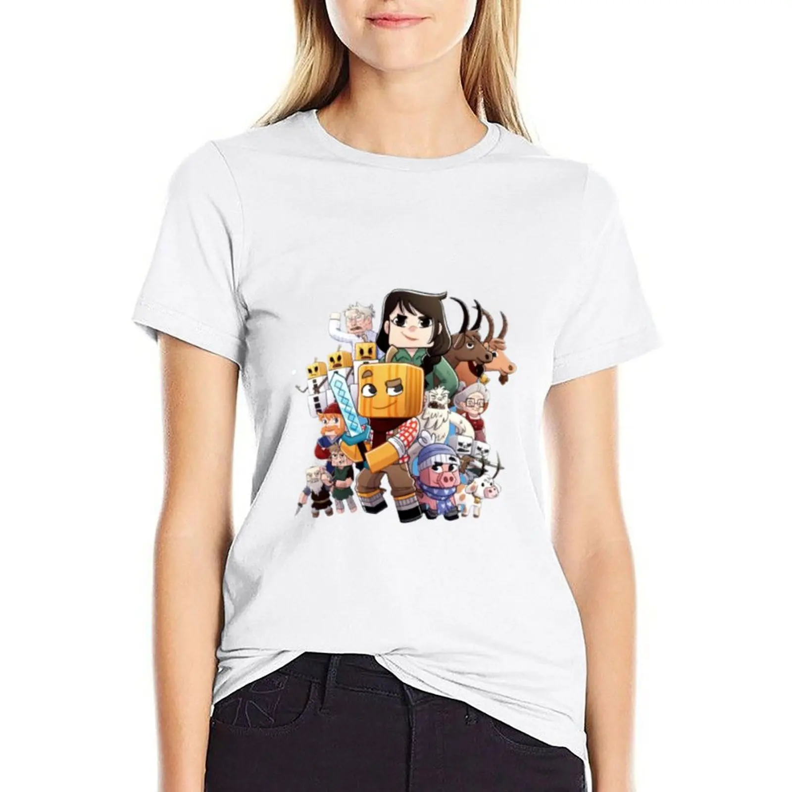 

Paluten Kids T-shirt oversized Female clothing Aesthetic clothing Women t-shirts