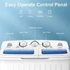 Compact Twin Tub Washer Dryer Combo 12lb 8lb Mini Laundry Set Portable Electric Bundle 4
