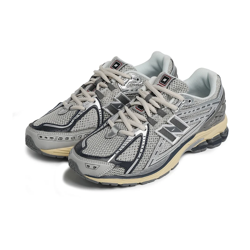 The new 1906 men's breathable running shoe with air cushion and soft sole is perfect for outdoor jogging for men and women